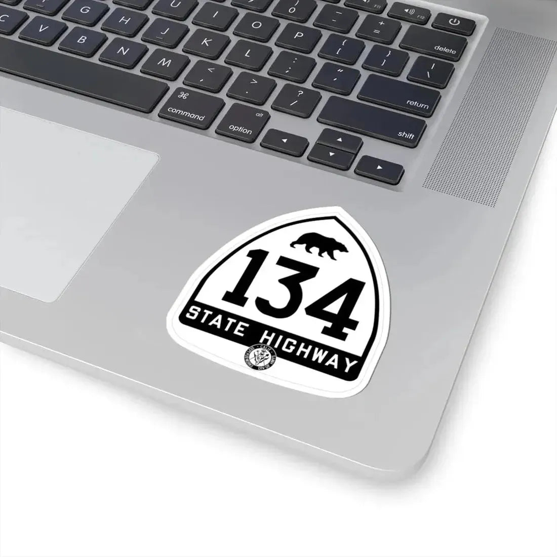 California 134 1948 (California) (Road Sign) STICKER Vinyl Kiss-Cut Decal - The Sticker Space