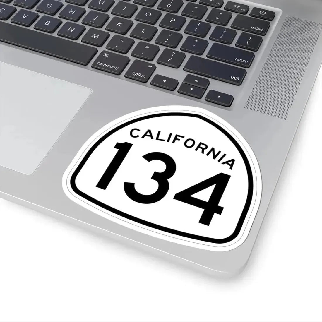 California 134 1957 (California) (Road Sign) STICKER Vinyl Kiss-Cut Decal - The Sticker Space