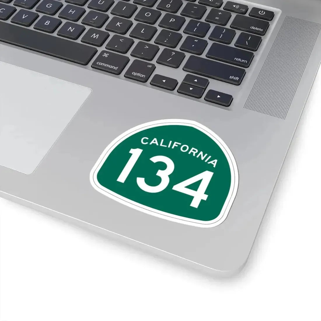 California 134 (California) (Road Sign) STICKER Vinyl Kiss-Cut Decal - The Sticker Space