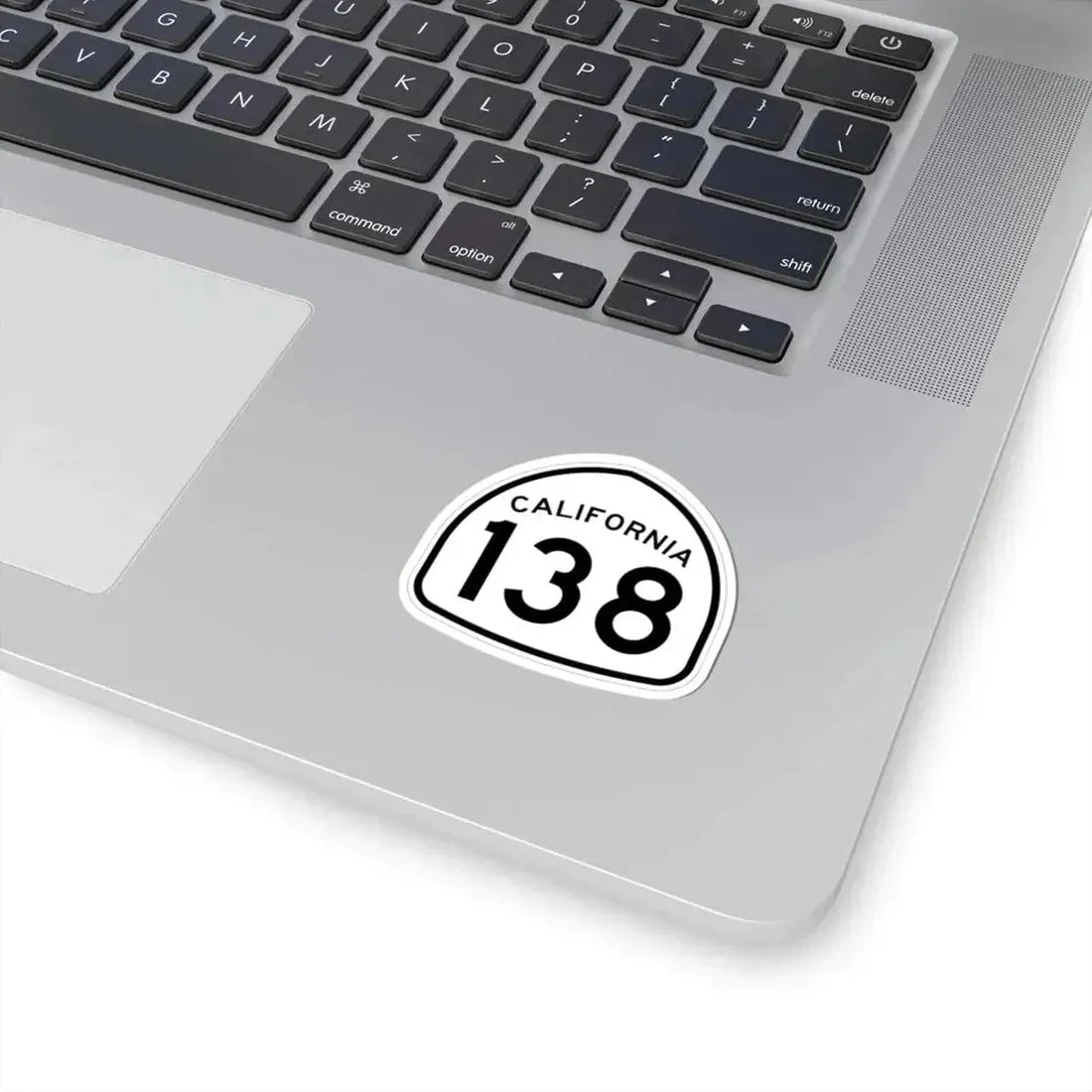 California 138 1957 (California) (Road Sign) STICKER Vinyl Kiss-Cut Decal - The Sticker Space