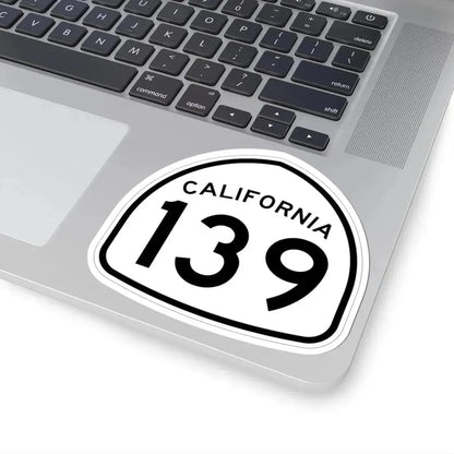 California 139 1957 (California) (Road Sign) STICKER Vinyl Kiss-Cut Decal - The Sticker Space