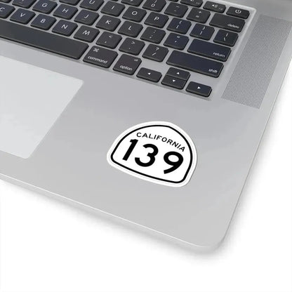 California 139 1957 (California) (Road Sign) STICKER Vinyl Kiss-Cut Decal - The Sticker Space