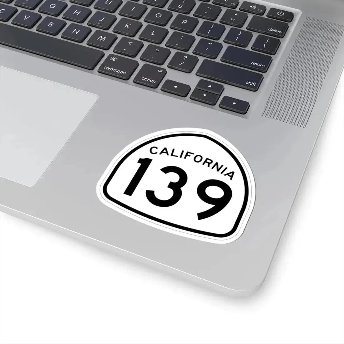 California 139 1957 (California) (Road Sign) STICKER Vinyl Kiss-Cut Decal - The Sticker Space