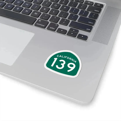 California 139 (California) (Road Sign) STICKER Vinyl Kiss-Cut Decal - The Sticker Space