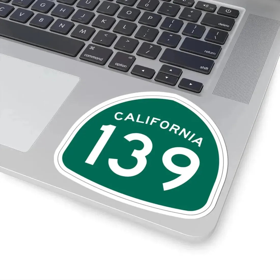 California 139 (California) (Road Sign) STICKER Vinyl Kiss-Cut Decal - The Sticker Space