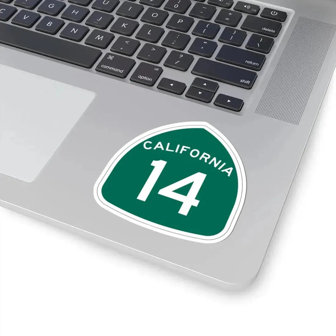 California 14 (California) (Road Sign) STICKER Vinyl Kiss-Cut Decal - The Sticker Space