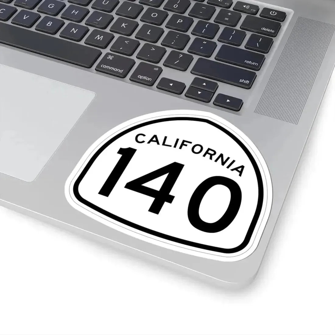 California 140 1957 (California) (Road Sign) STICKER Vinyl Kiss-Cut Decal - The Sticker Space