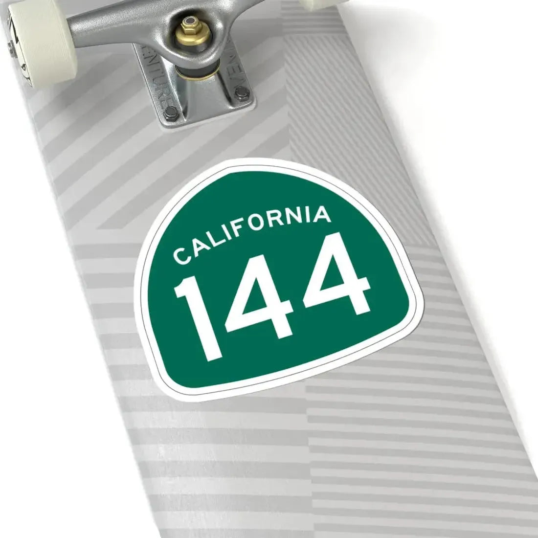 California 144 (California) (Road Sign) STICKER Vinyl Kiss-Cut Decal - The Sticker Space