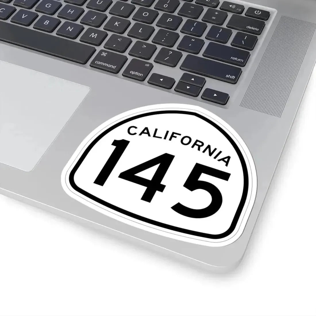 California 145 1957 (California) (Road Sign) STICKER Vinyl Kiss-Cut Decal - The Sticker Space