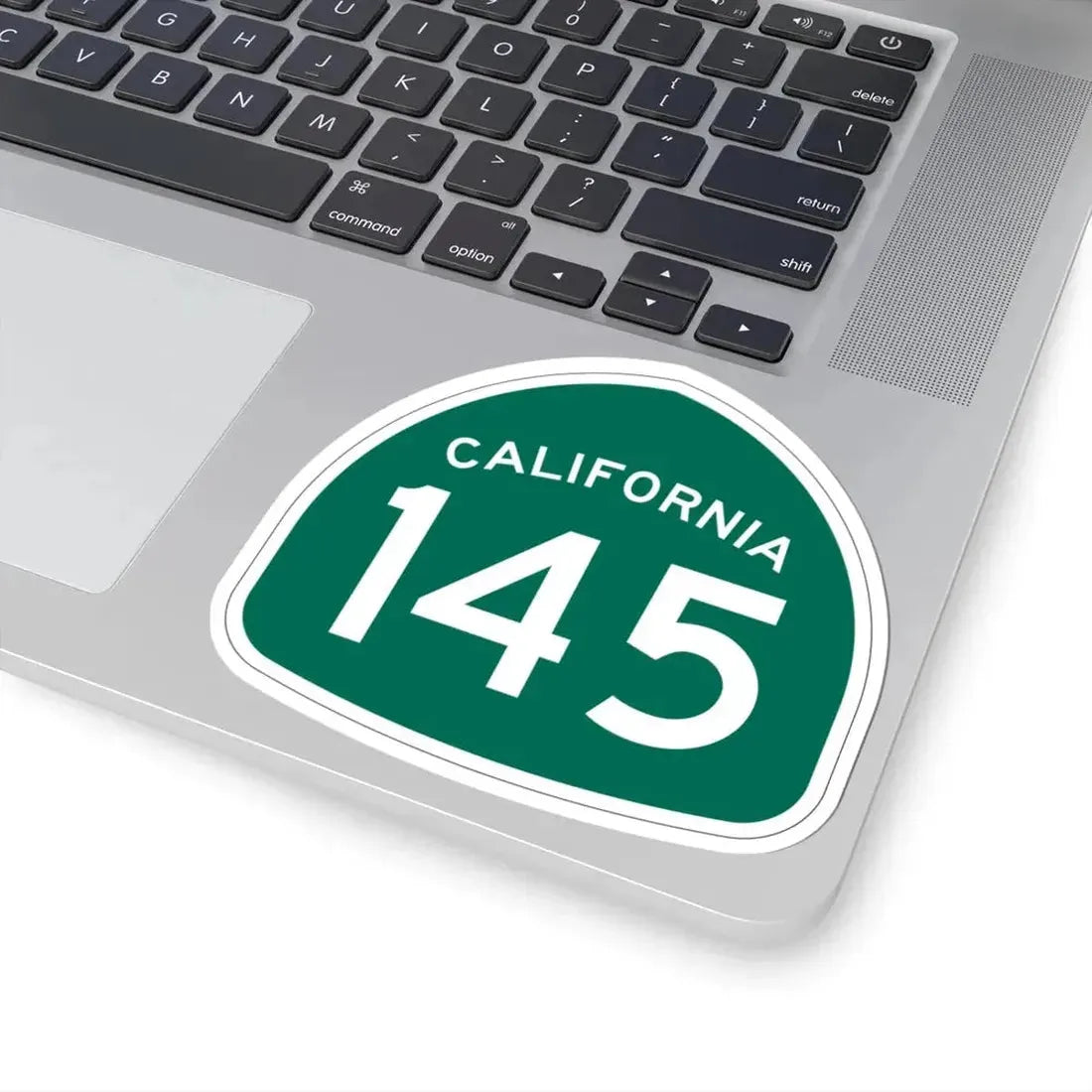 California 145 (California) (Road Sign) STICKER Vinyl Kiss-Cut Decal - The Sticker Space
