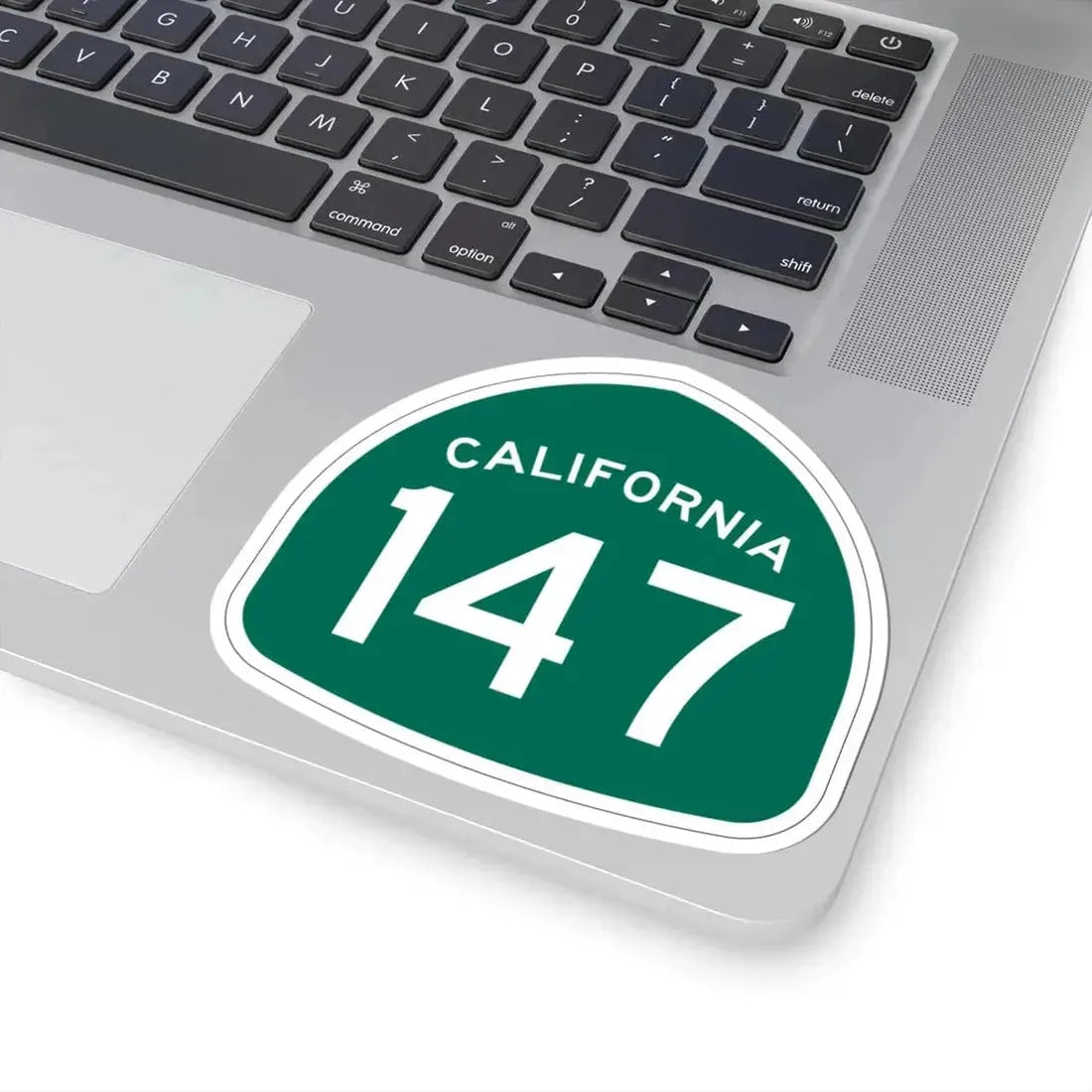 California 147 (California) (Road Sign) STICKER Vinyl Kiss-Cut Decal - The Sticker Space