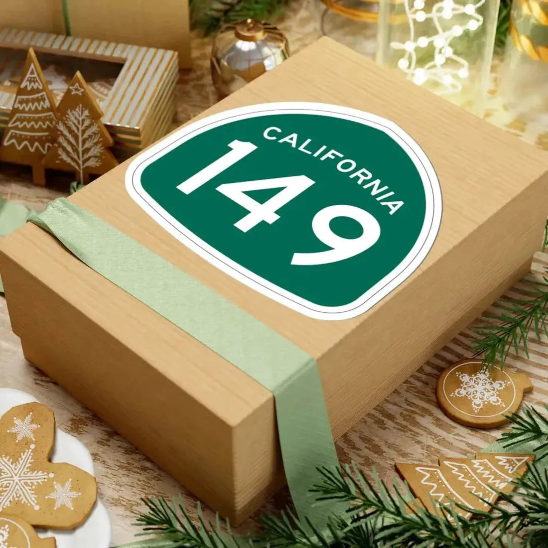 California 149 (California) (Road Sign) STICKER Vinyl Kiss-Cut Decal - The Sticker Space