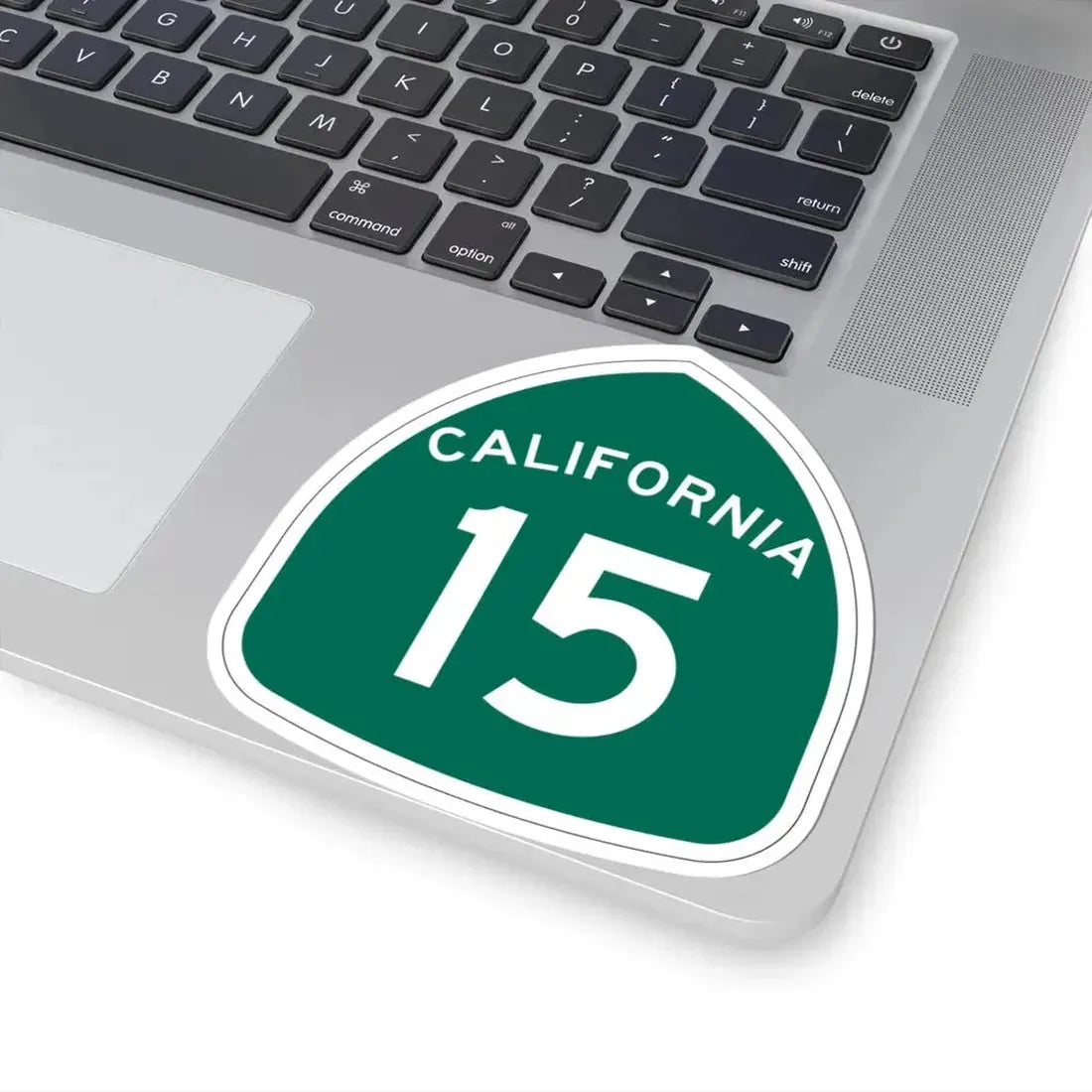 California 15 (California) (Road Sign) STICKER Vinyl Kiss-Cut Decal - The Sticker Space