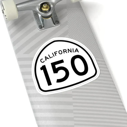 California 150 1957 (California) (Road Sign) STICKER Vinyl Kiss-Cut Decal - The Sticker Space