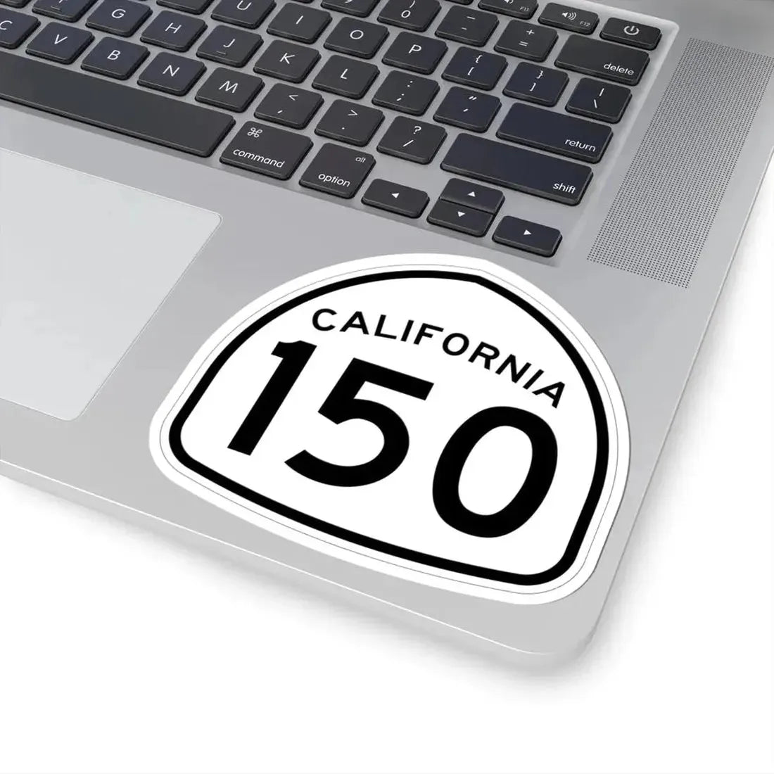 California 150 1957 (California) (Road Sign) STICKER Vinyl Kiss-Cut Decal - The Sticker Space