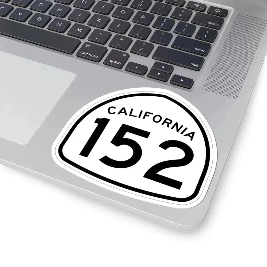 California 152 1957 (California) (Road Sign) STICKER Vinyl Kiss-Cut Decal - The Sticker Space