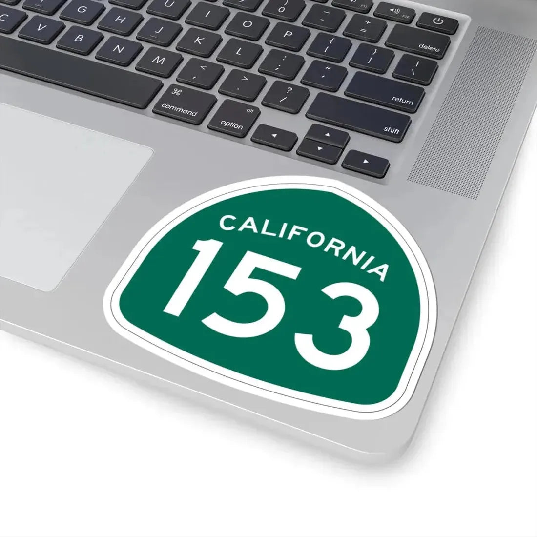 California 153 (California) (Road Sign) STICKER Vinyl Kiss-Cut Decal - The Sticker Space