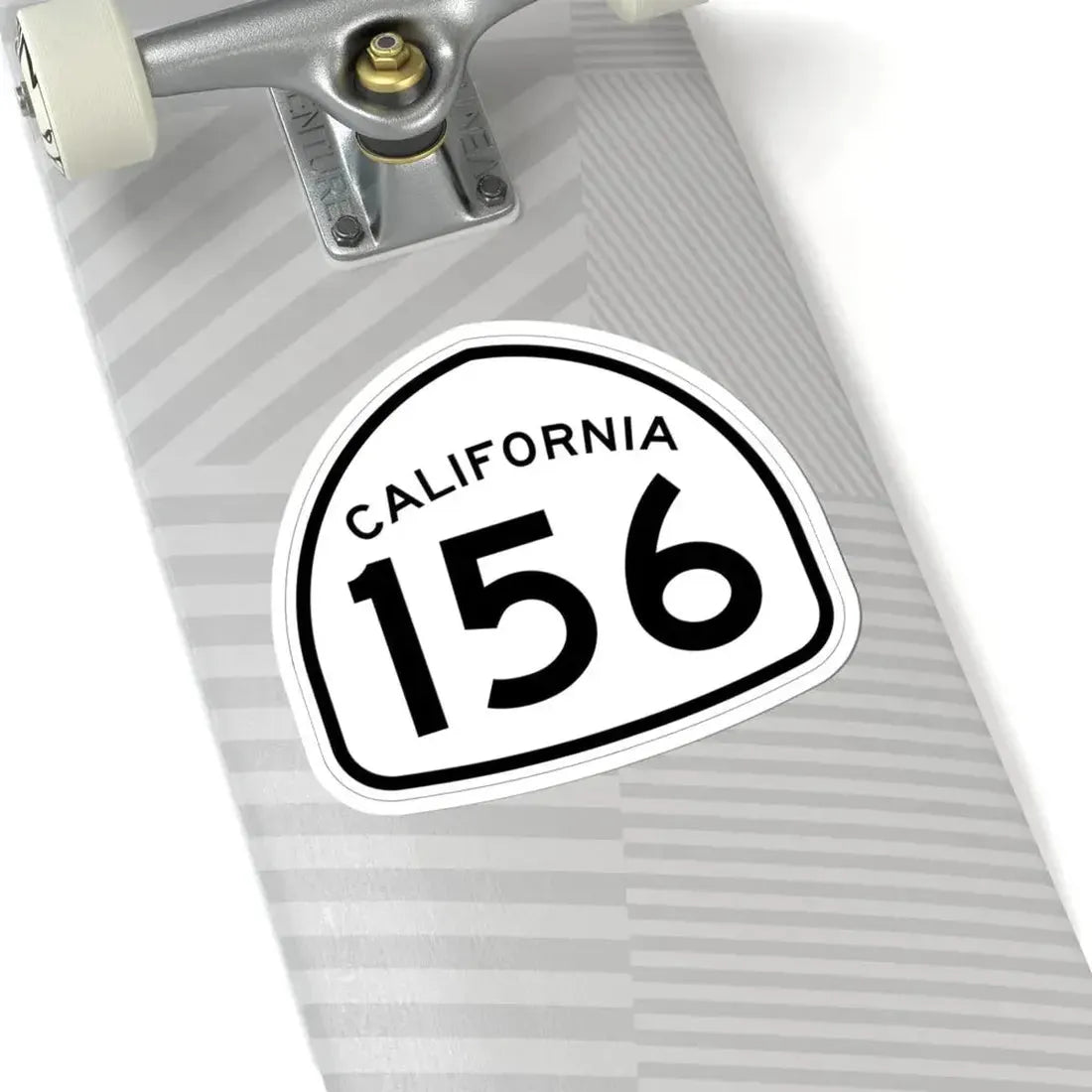 California 156 1957 (California) (Road Sign) STICKER Vinyl Kiss-Cut Decal - The Sticker Space