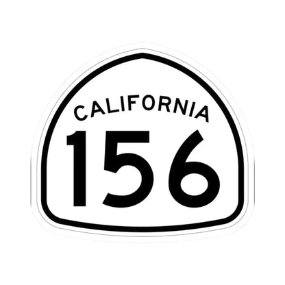 California 156 1957 (California) (Road Sign) STICKER Vinyl Kiss-Cut Decal - The Sticker Space