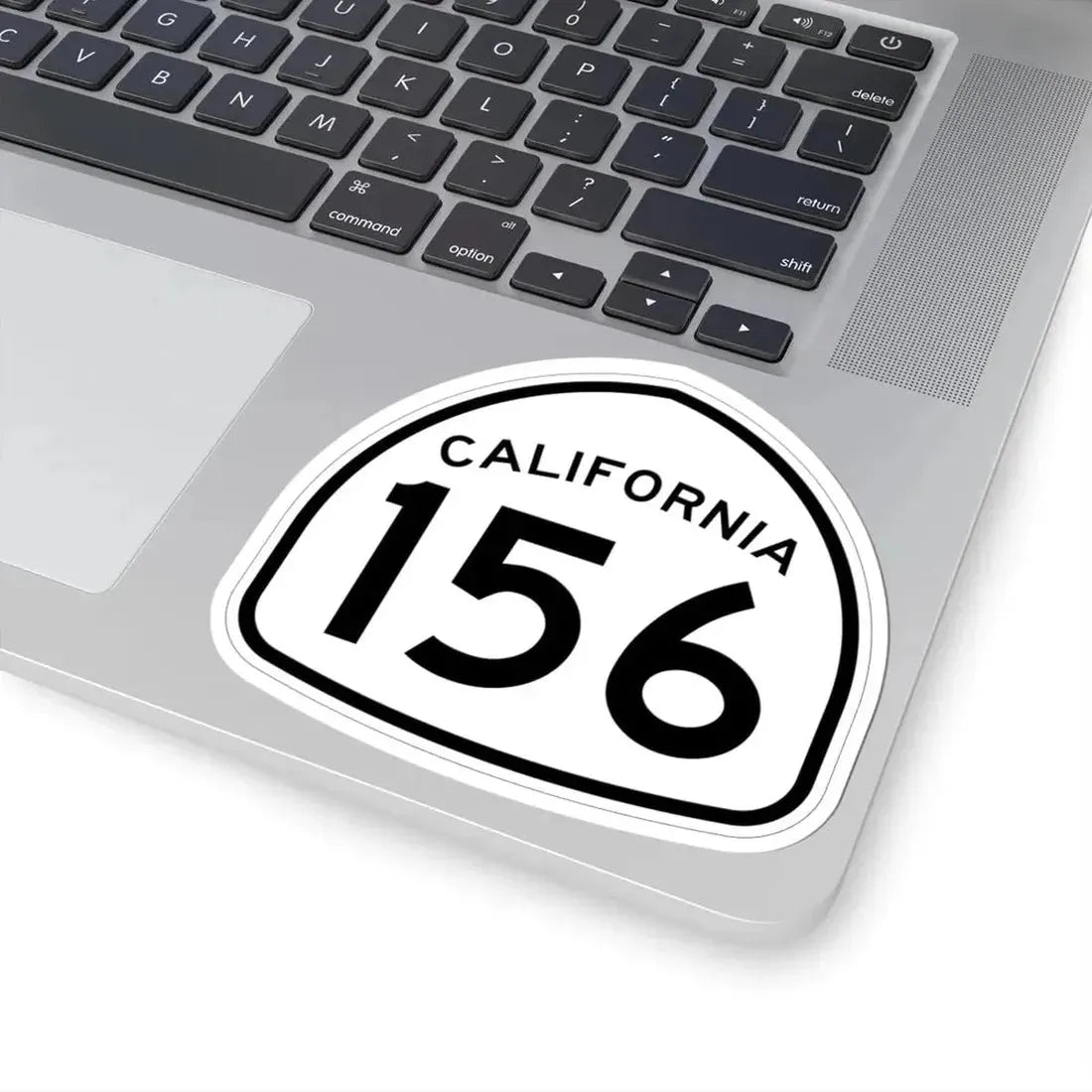 California 156 1957 (California) (Road Sign) STICKER Vinyl Kiss-Cut Decal - The Sticker Space