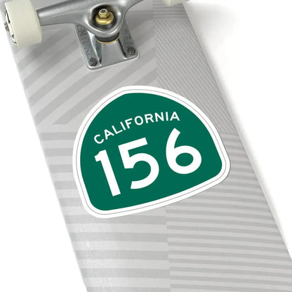 California 156 (California) (Road Sign) STICKER Vinyl Kiss-Cut Decal - The Sticker Space