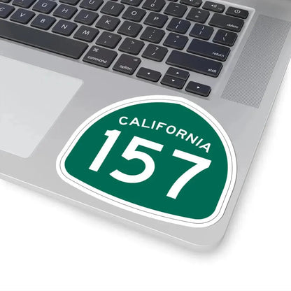 California 157 (California) (Road Sign) STICKER Vinyl Kiss-Cut Decal - The Sticker Space
