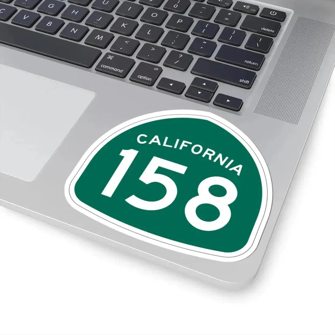 California 158 (California) (Road Sign) STICKER Vinyl Kiss-Cut Decal - The Sticker Space