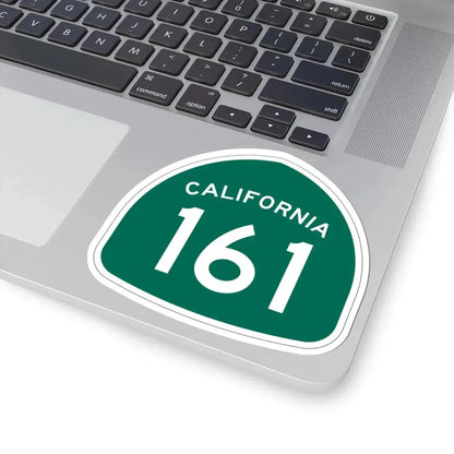 California 161 (California) (Road Sign) STICKER Vinyl Kiss-Cut Decal - The Sticker Space