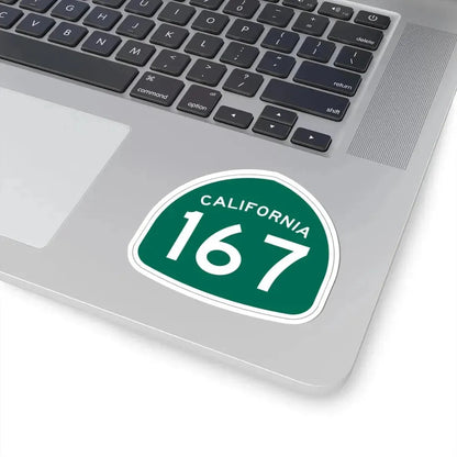 California 167 (California) (Road Sign) STICKER Vinyl Kiss-Cut Decal - The Sticker Space