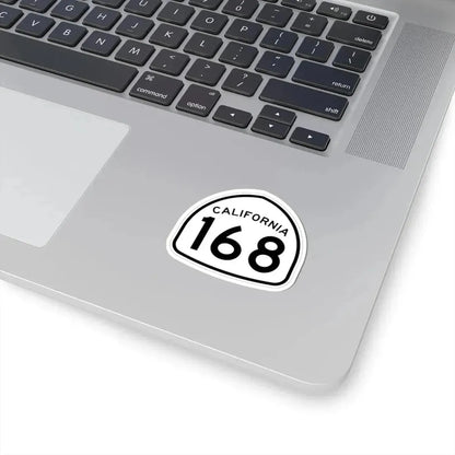 California 168 1957 (California) (Road Sign) STICKER Vinyl Kiss-Cut Decal - The Sticker Space