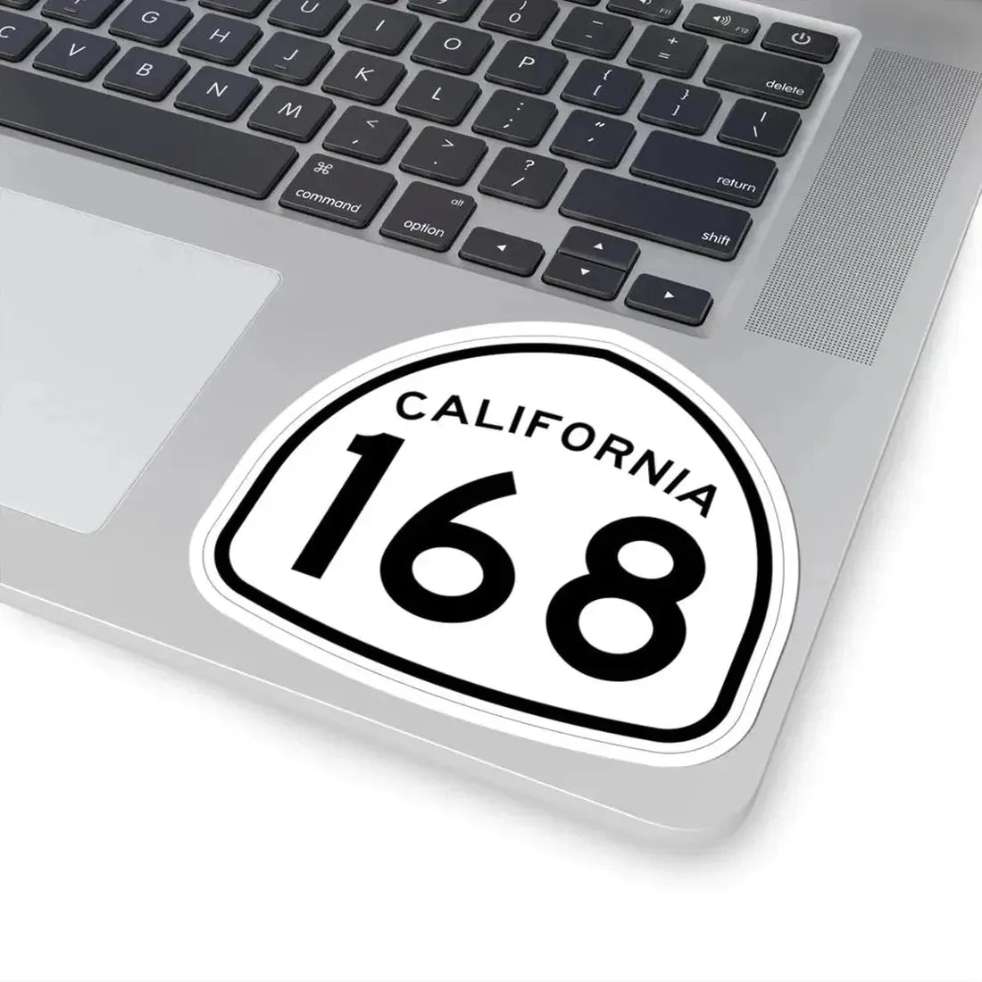 California 168 1957 (California) (Road Sign) STICKER Vinyl Kiss-Cut Decal - The Sticker Space