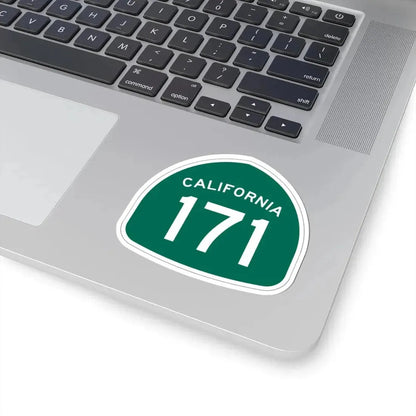 California 171 (California) (Road Sign) STICKER Vinyl Kiss-Cut Decal - The Sticker Space