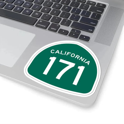 California 171 (California) (Road Sign) STICKER Vinyl Kiss-Cut Decal - The Sticker Space