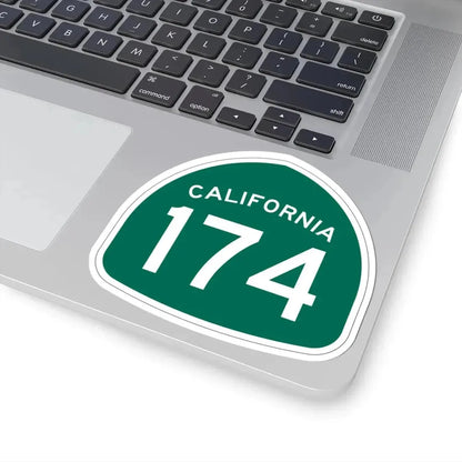 California 174 (California) (Road Sign) STICKER Vinyl Kiss-Cut Decal - The Sticker Space