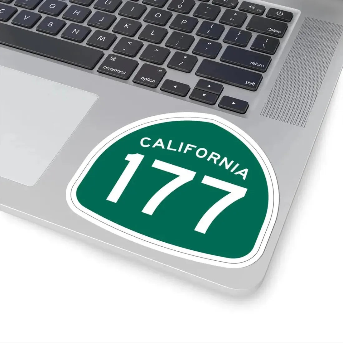 California 177 (California) (Road Sign) STICKER Vinyl Kiss-Cut Decal - The Sticker Space