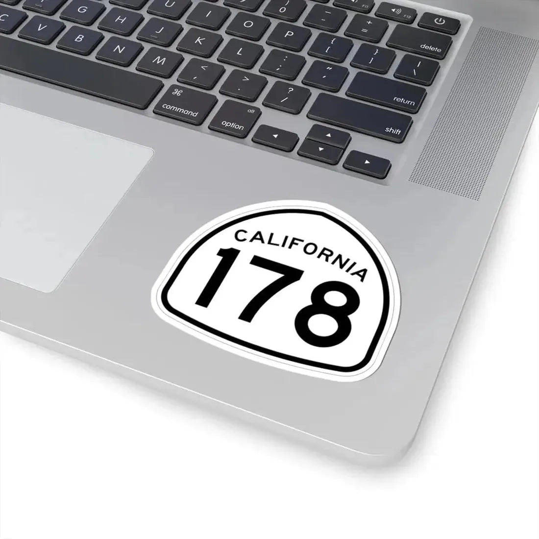 California 178 1957 (California) (Road Sign) STICKER Vinyl Kiss-Cut Decal - The Sticker Space