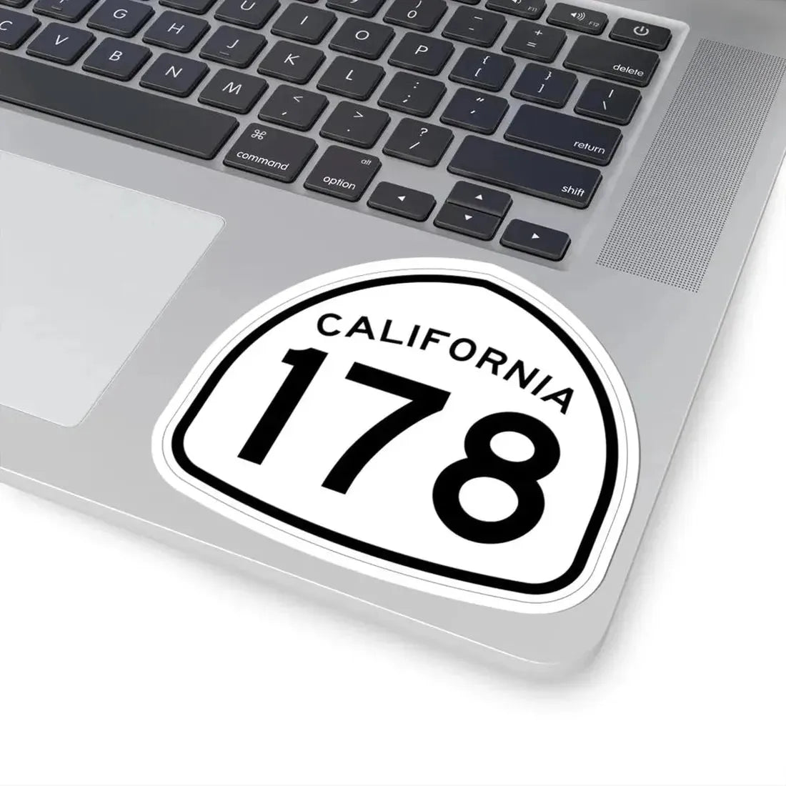 California 178 1957 (California) (Road Sign) STICKER Vinyl Kiss-Cut Decal - The Sticker Space