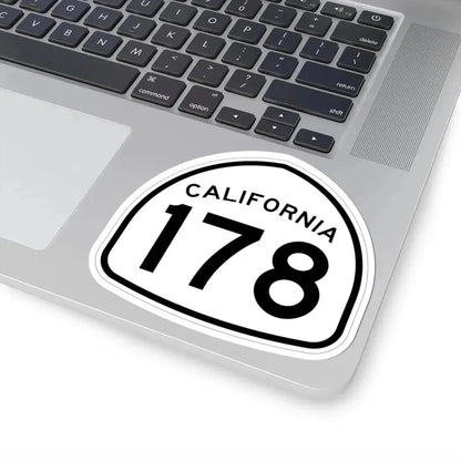 California 178 1957 (California) (Road Sign) STICKER Vinyl Kiss-Cut Decal - The Sticker Space