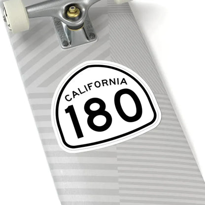 California 180 1957 (California) (Road Sign) STICKER Vinyl Kiss-Cut Decal - The Sticker Space