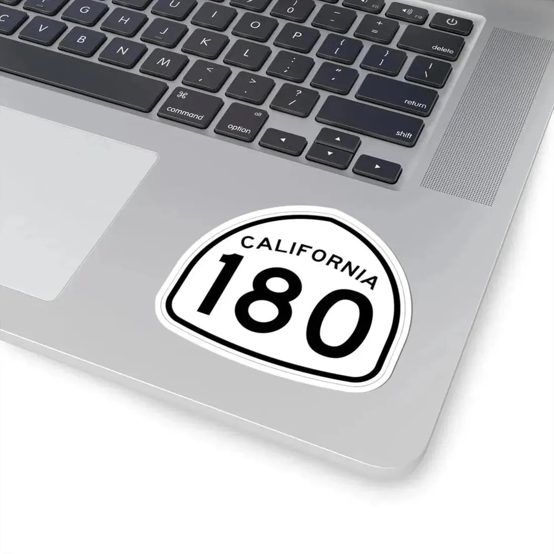 California 180 1957 (California) (Road Sign) STICKER Vinyl Kiss-Cut Decal - The Sticker Space