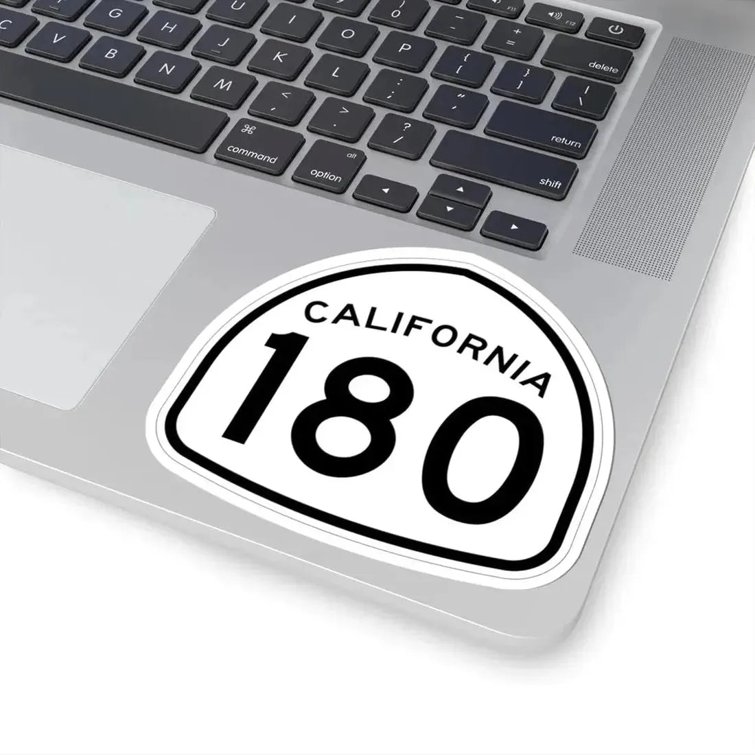 California 180 1957 (California) (Road Sign) STICKER Vinyl Kiss-Cut Decal - The Sticker Space