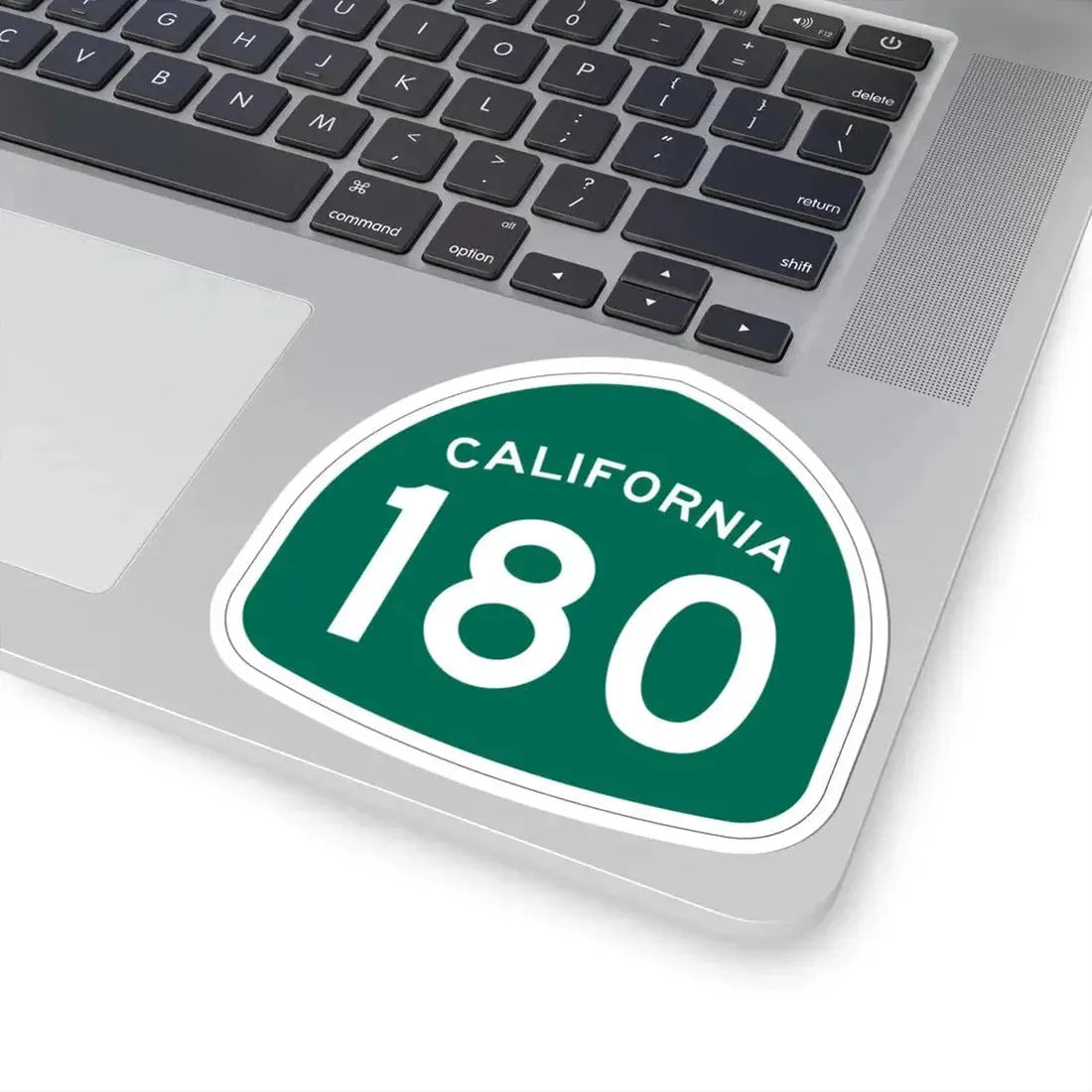 California 180 (California) (Road Sign) STICKER Vinyl Kiss-Cut Decal - The Sticker Space