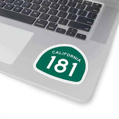 California 181 (California) (Road Sign) STICKER Vinyl Kiss-Cut Decal - The Sticker Space