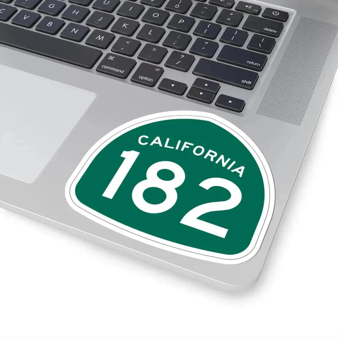 California 182 (California) (Road Sign) STICKER Vinyl Kiss-Cut Decal - The Sticker Space