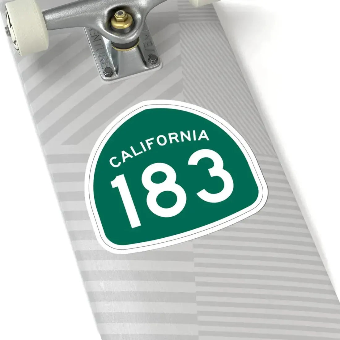 California 183 (California) (Road Sign) STICKER Vinyl Kiss-Cut Decal - The Sticker Space
