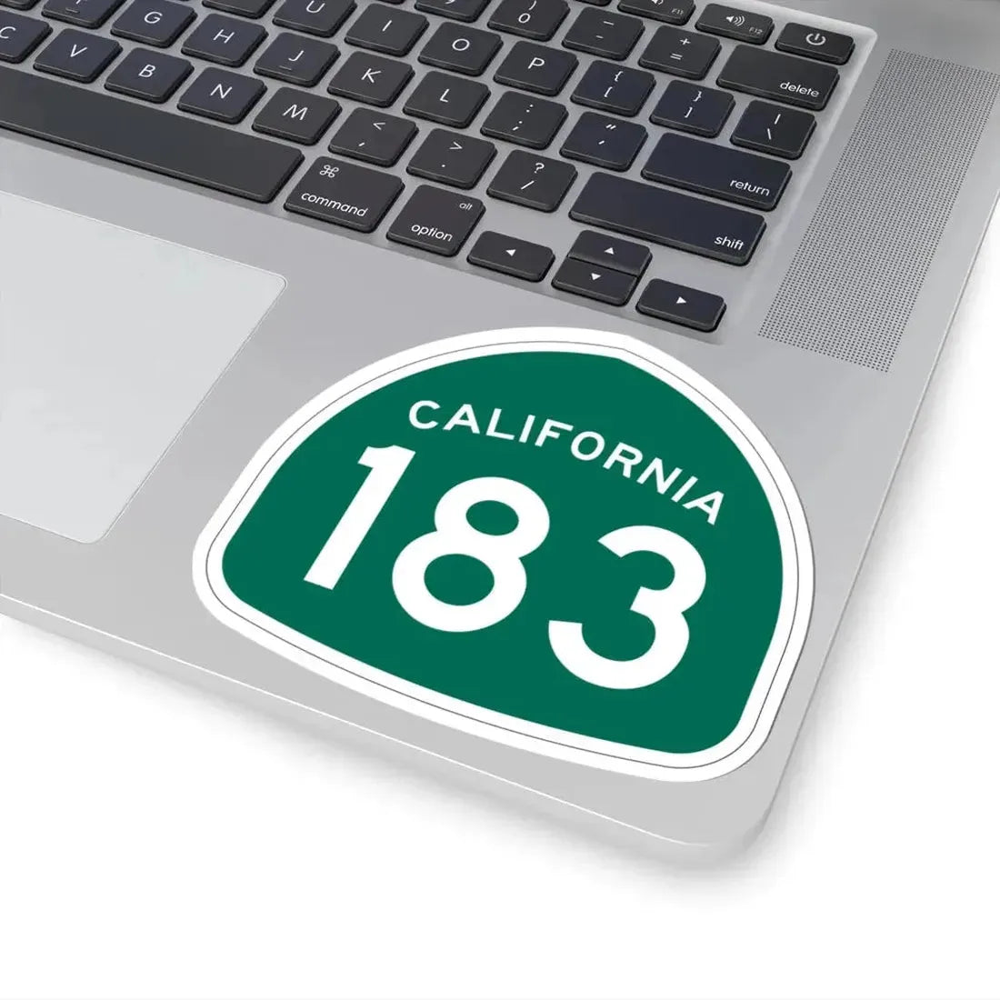 California 183 (California) (Road Sign) STICKER Vinyl Kiss-Cut Decal - The Sticker Space