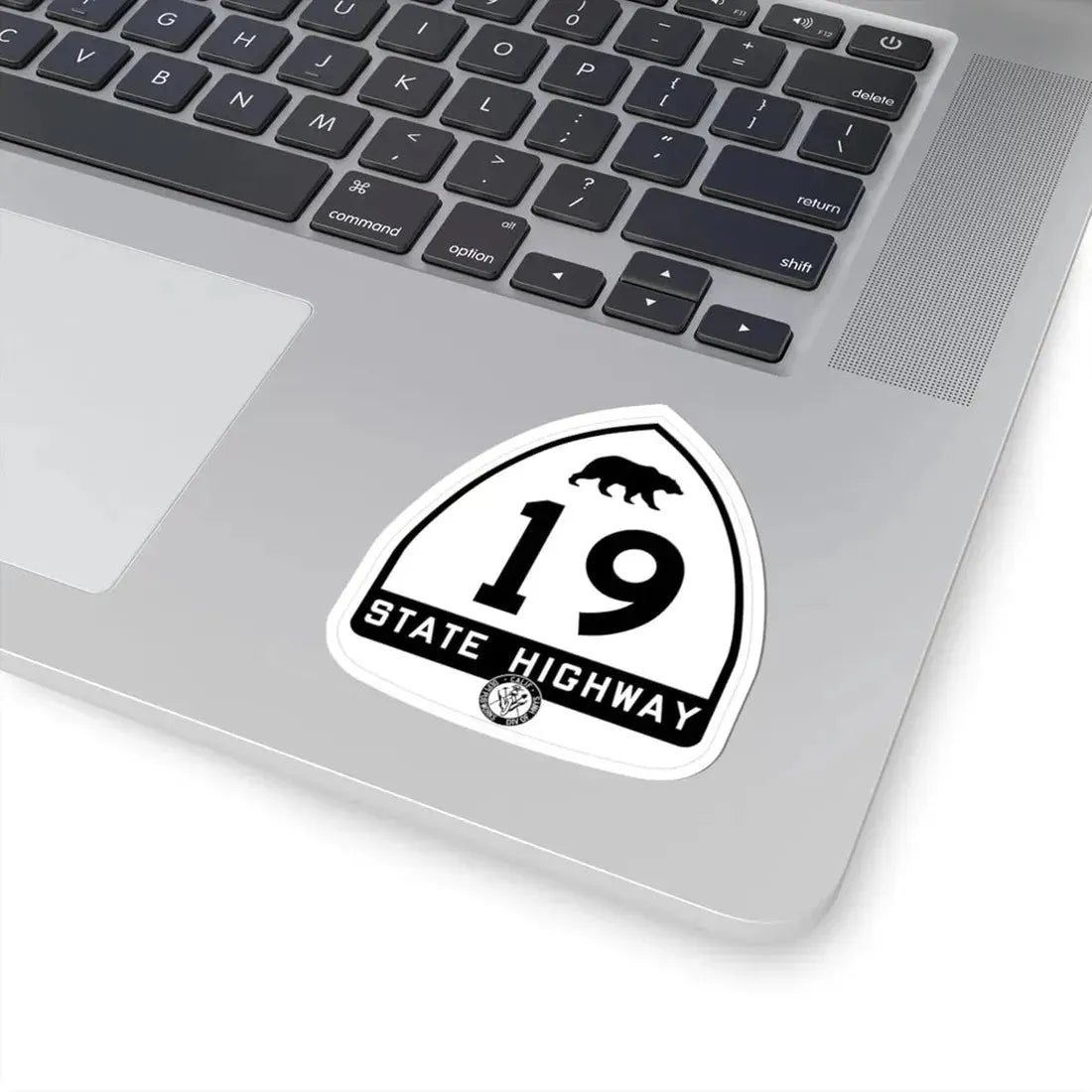 California 19 1948 (California) (Road Sign) STICKER Vinyl Kiss-Cut Decal - The Sticker Space
