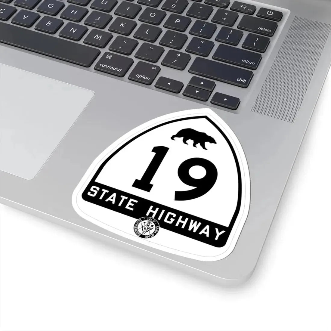 California 19 1948 (California) (Road Sign) STICKER Vinyl Kiss-Cut Decal - The Sticker Space