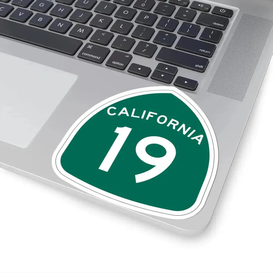 California 19 (California) (Road Sign) STICKER Vinyl Kiss-Cut Decal - The Sticker Space