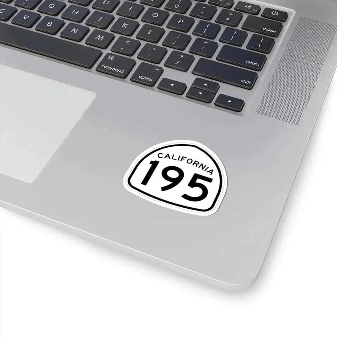 California 195 1957 (California) (Road Sign) STICKER Vinyl Kiss-Cut Decal - The Sticker Space